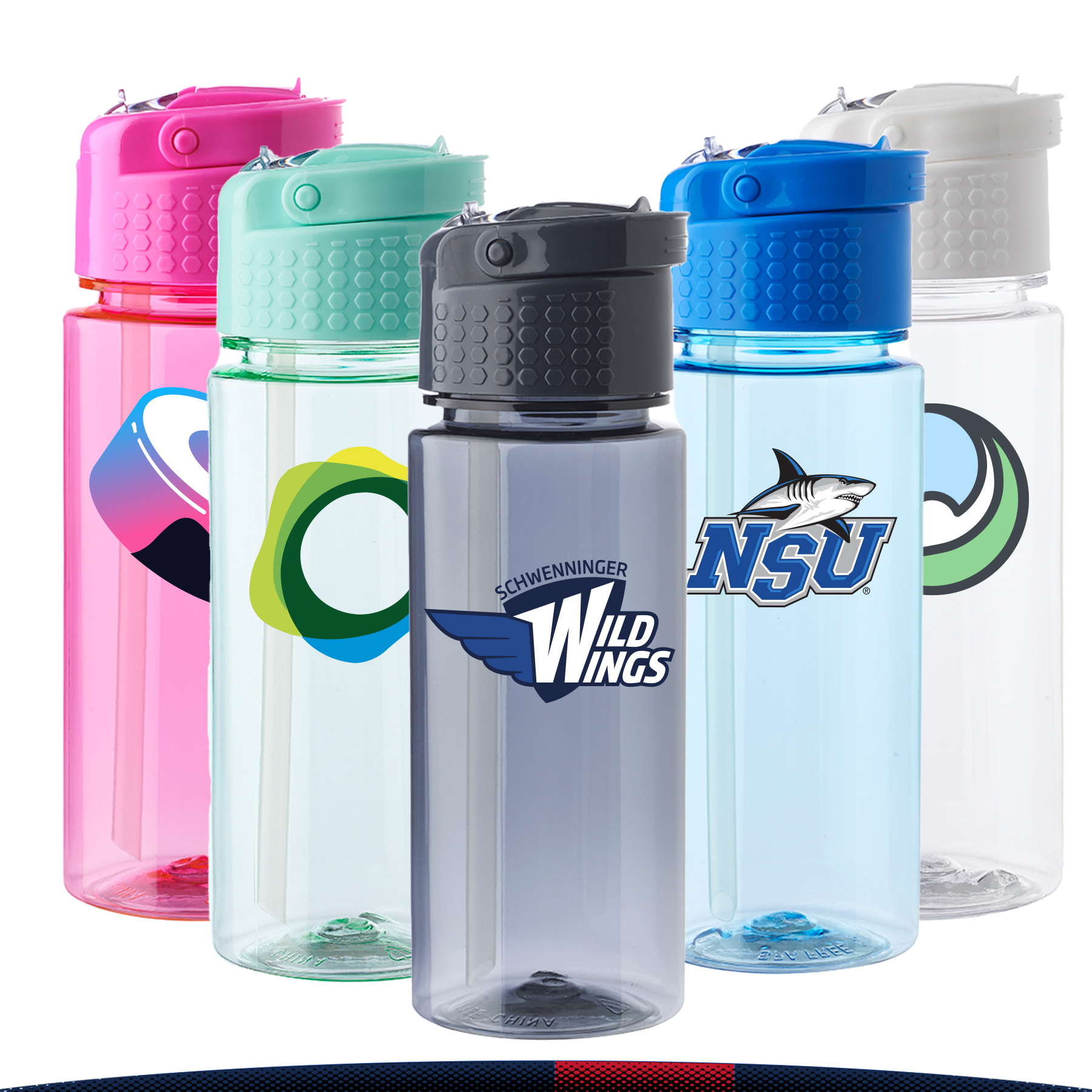 Viddle Plastic Water Bottle - 17 OZ. 7