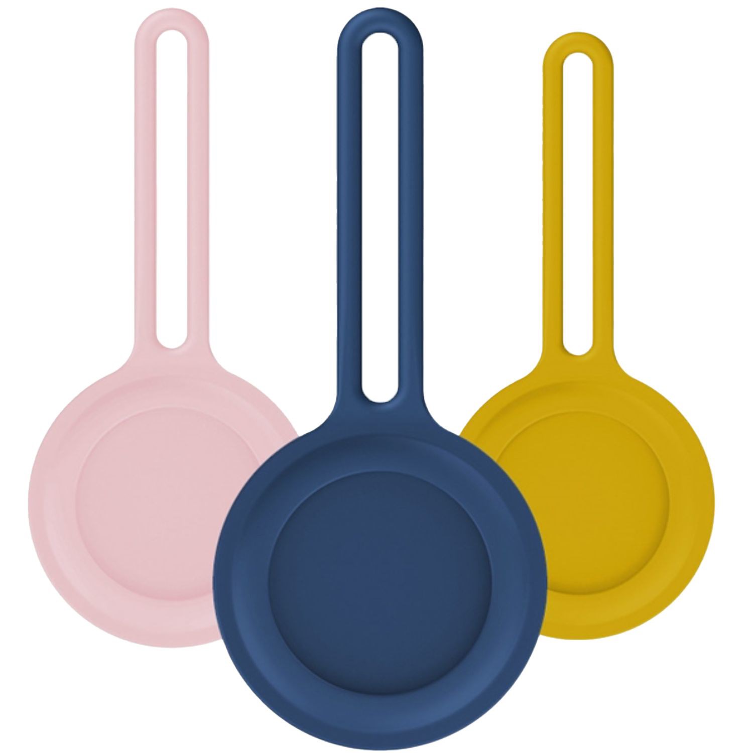 Silicone AirTag Holder w/ Carrying Loop Custom Airtag Keeper 5