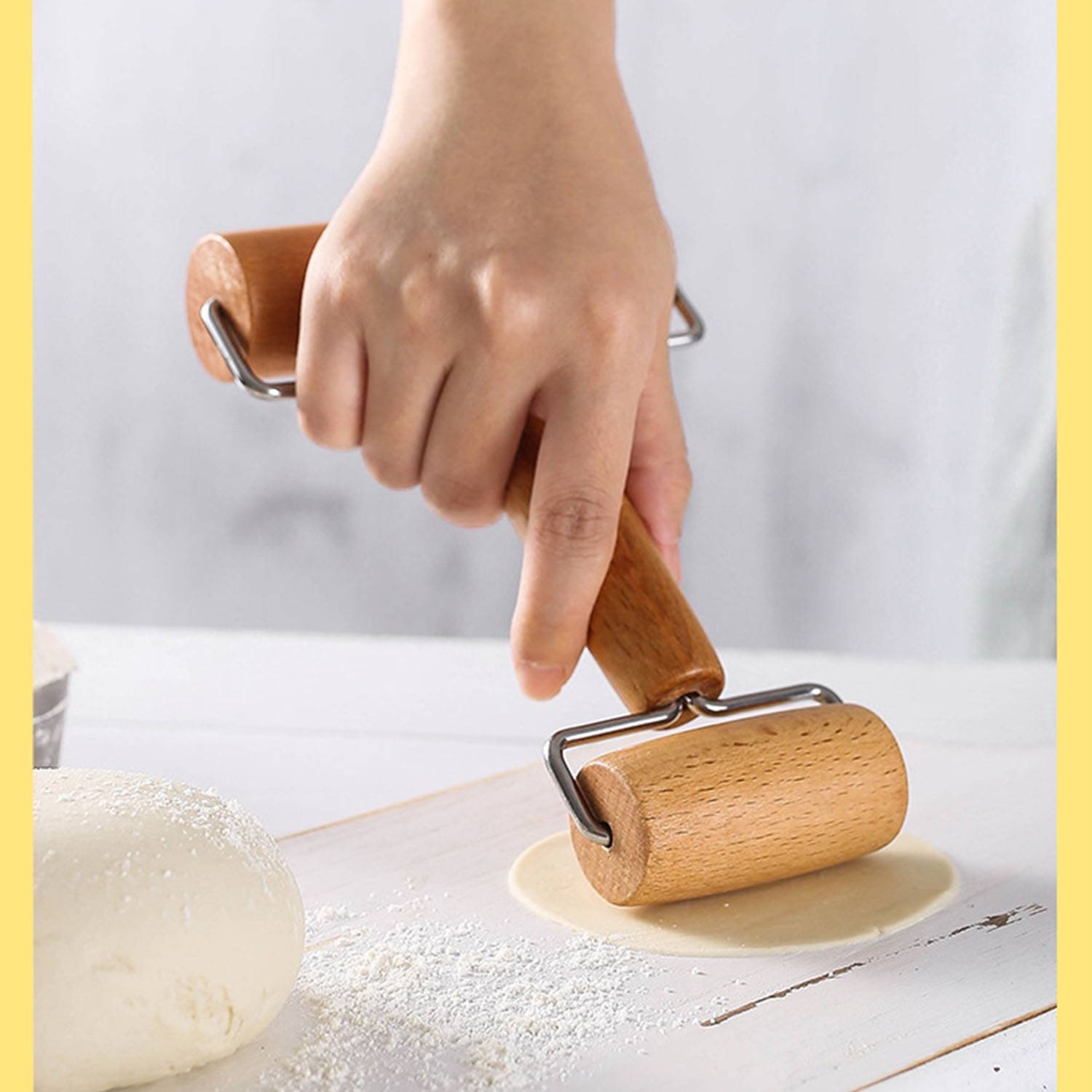 Wooden Dough Rolling Pin 3