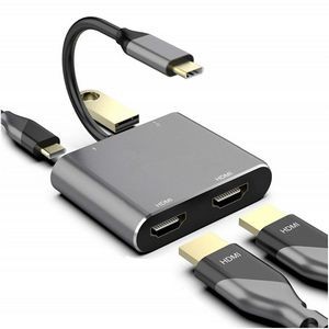 4K Hd Laptop Features A Dual-Screen Usb Hub 3