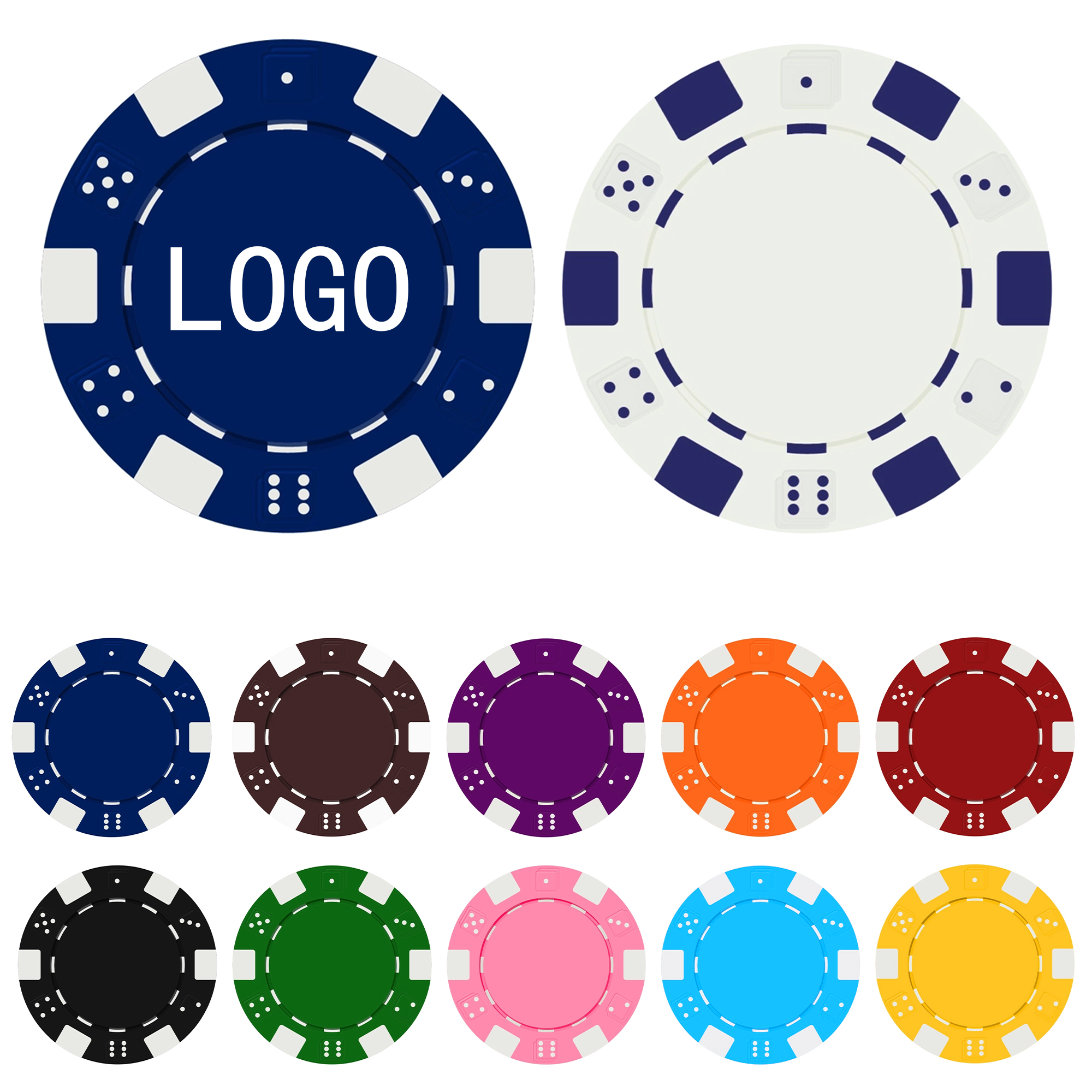 Professional Abs Poker Chips 3