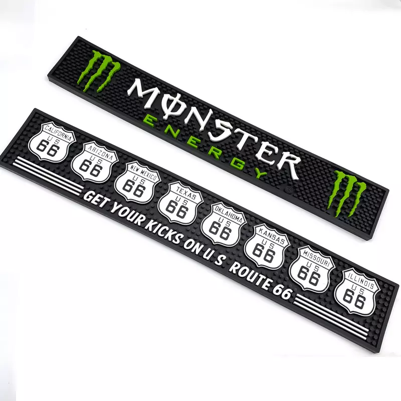 Personalized Custom Branded Rubber Beer Bar Spill Mat w/Logo 2