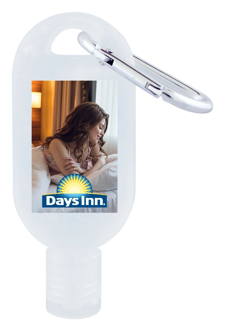 1 oz. Hand Sanitizer Gel with Carabiner 3