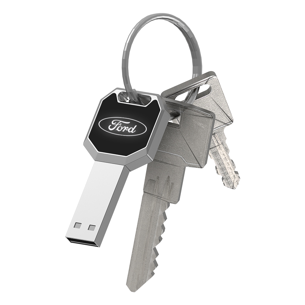 Edison Park Light-Up KEY USB Flash Drive 9