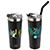 NAYAD® Trouper 22 oz Stainless Double-wall Vacuum Insulated Tumbler with Straw 1