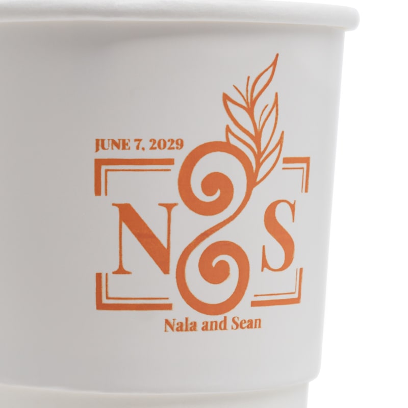 Custom 4 Oz. Double Wall Paper Hot Cups 15