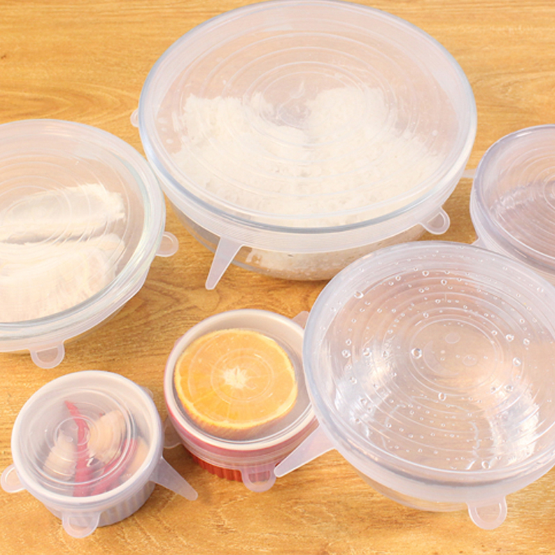 Silicone Lids Fresh keeping Cover 4