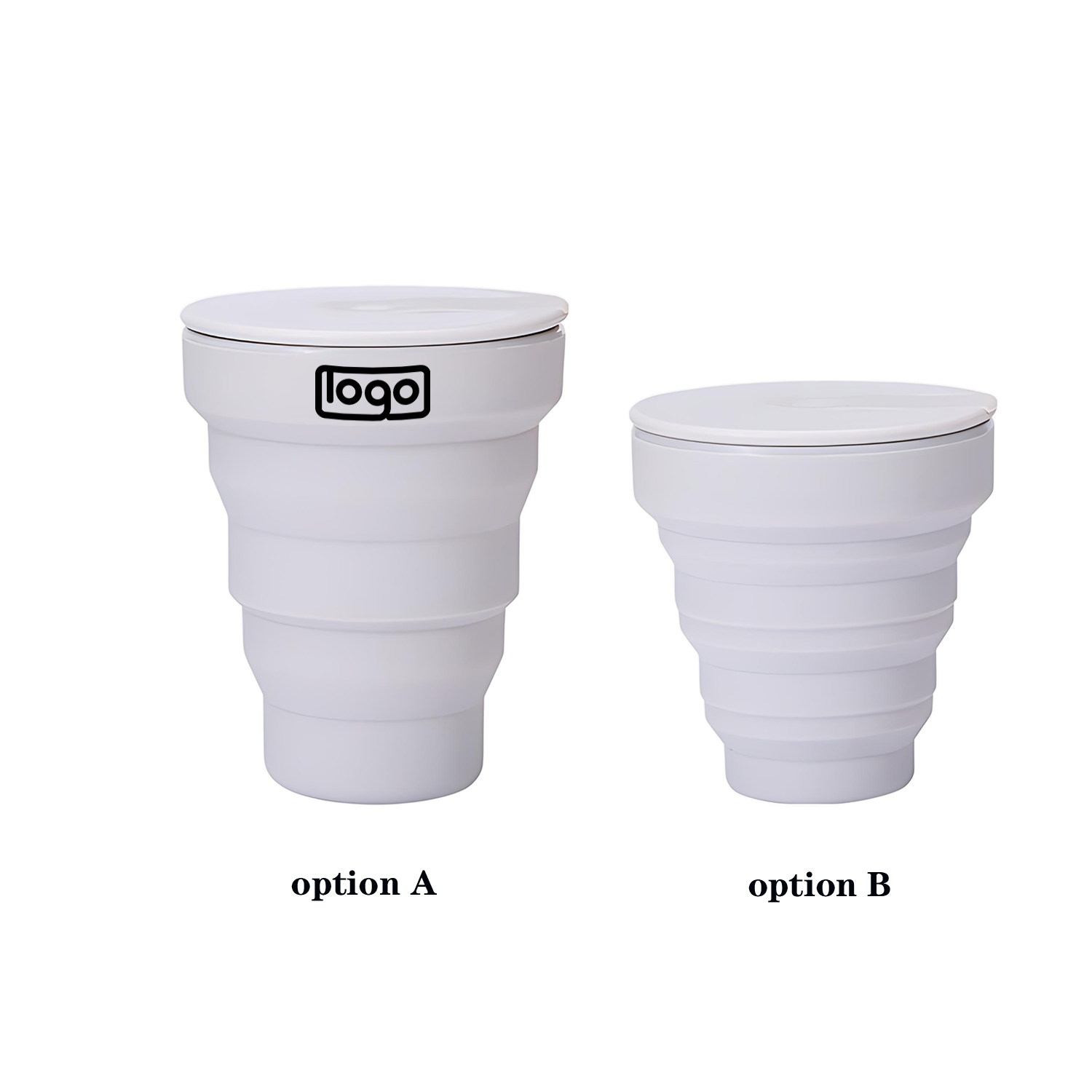 12oz/16oz Foldable Travel Coffee Cup – Telescopic Design 2