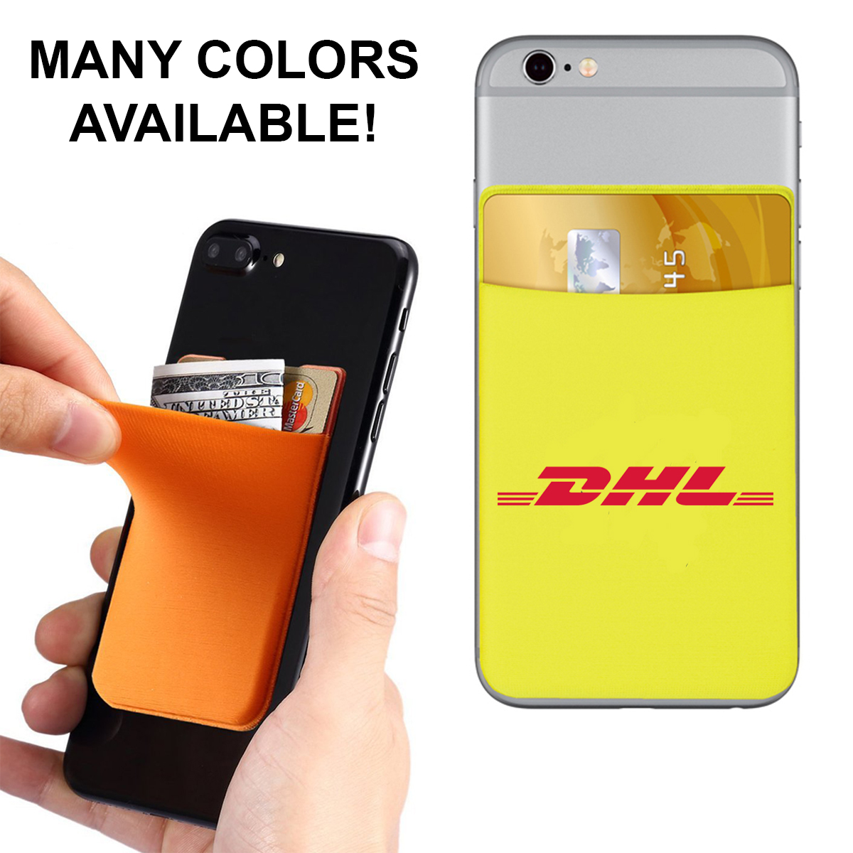Lincoln Cell Phone Adhesive Stretch Wallet 6
