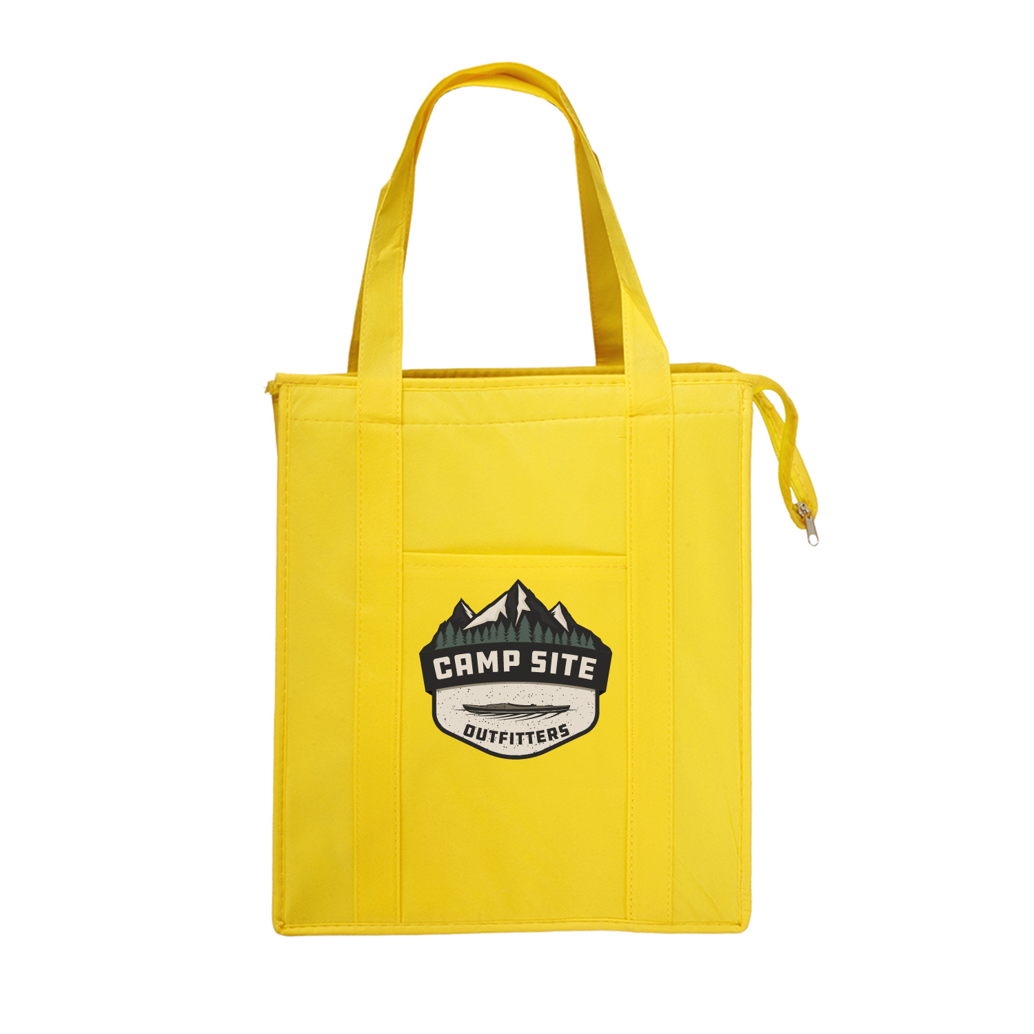 Stay Cool Non-Woven Insulated Tote Bag (Full Color Imprint) 10