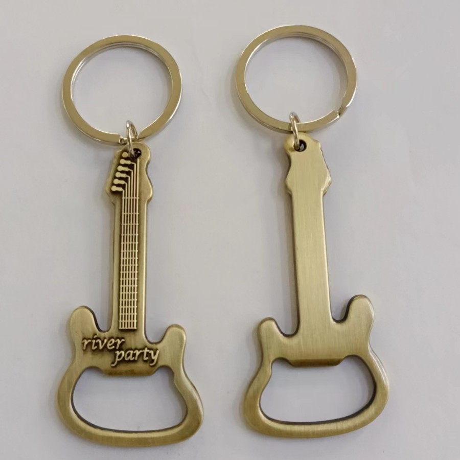 Guitar Bottle Opener Keychain 2