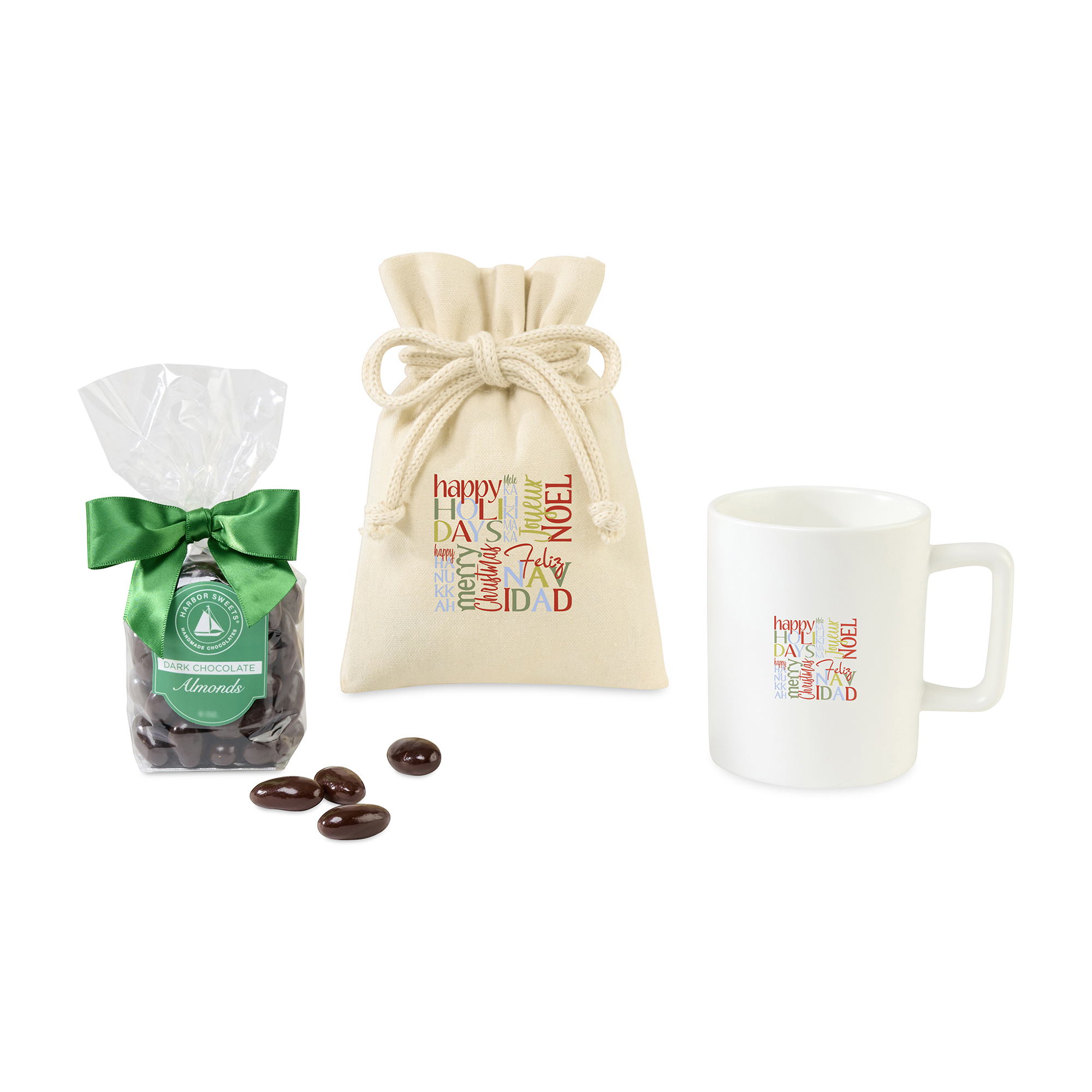 Harbor Sweets Chocolate Covered Almonds Mug Stuffer 3