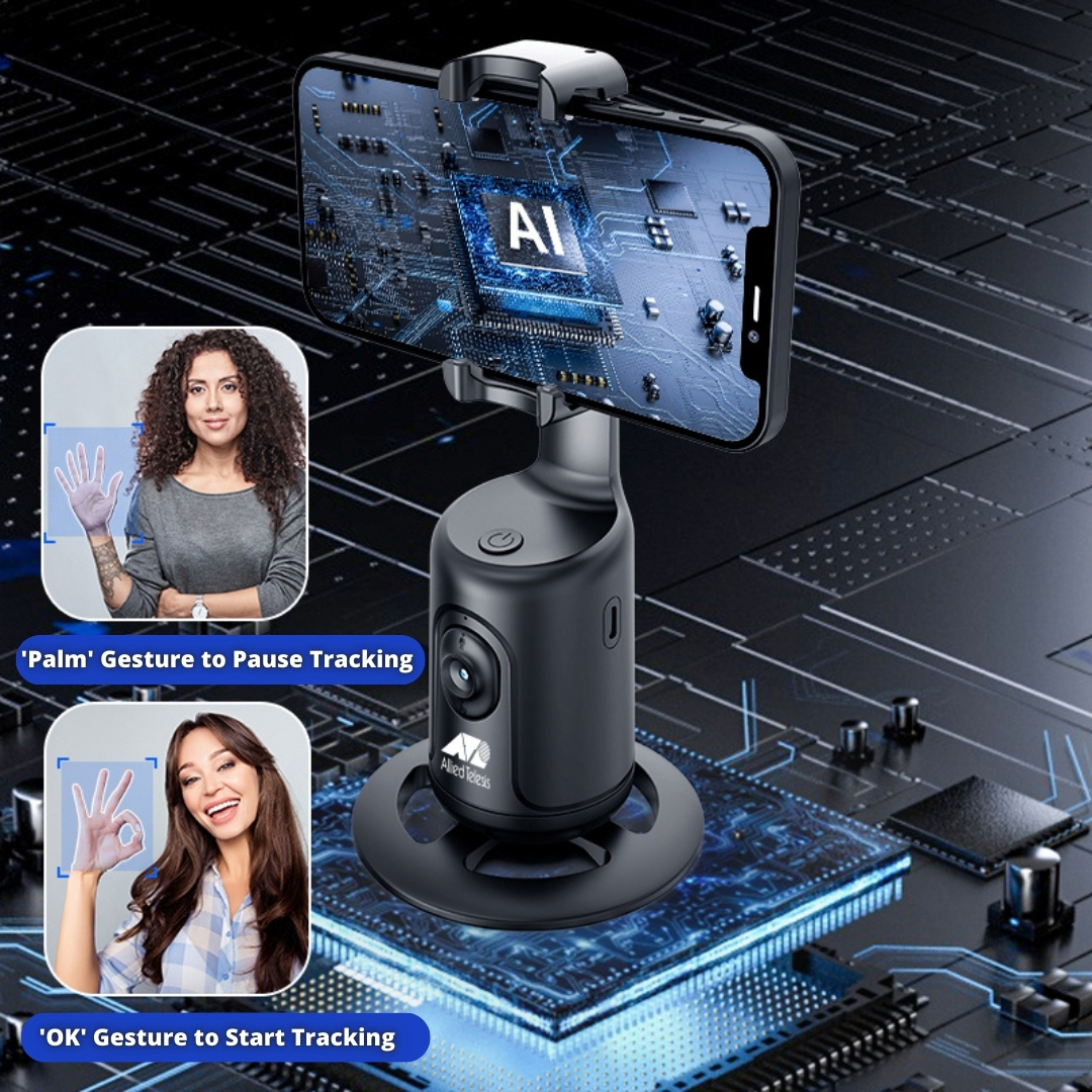 360Â° Smart Tracking Smartphone Gimbal Stand 14