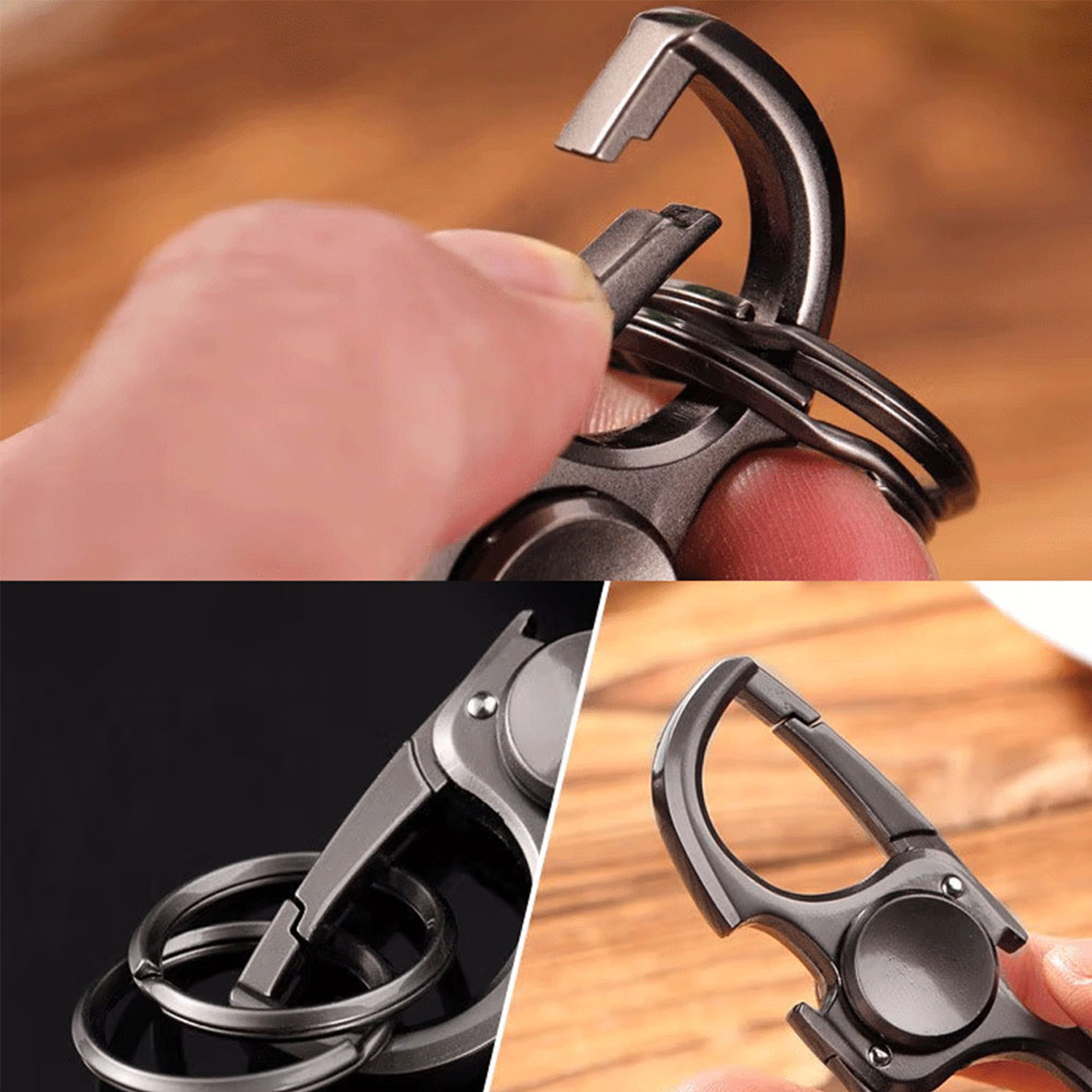 Decompression Fingertip Toys And Key chains Bottle Opener 8