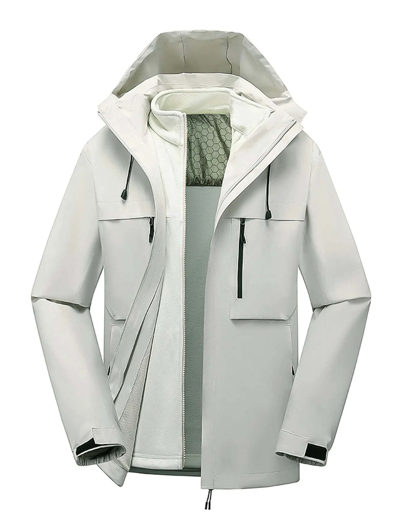rPET 3in-1 Waterproof Ski Jacket with Fleece Liner 5