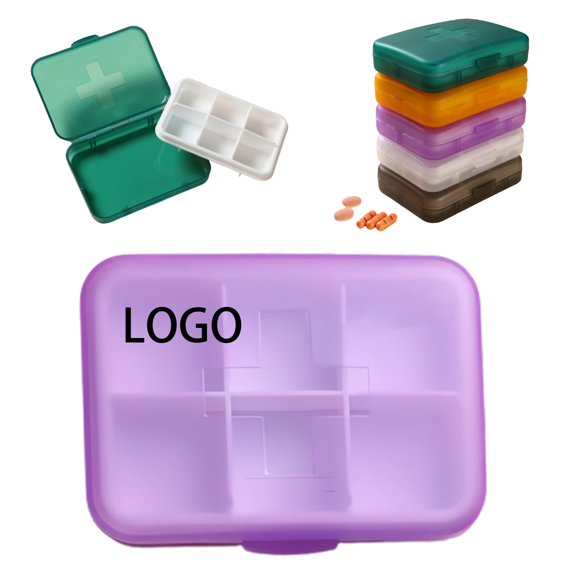 Lightweight Medicine Travel Container 2