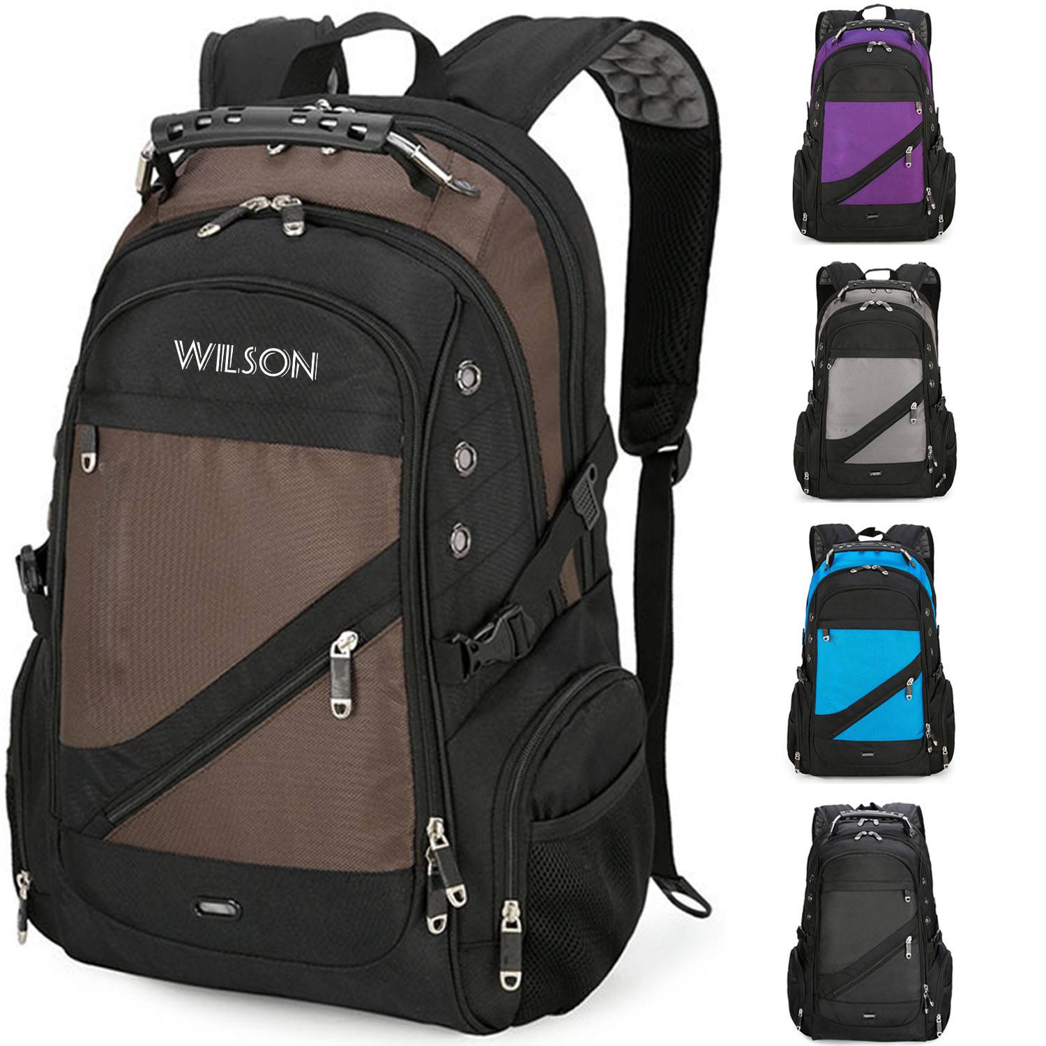 Nylon Backpack for Travel Business 3
