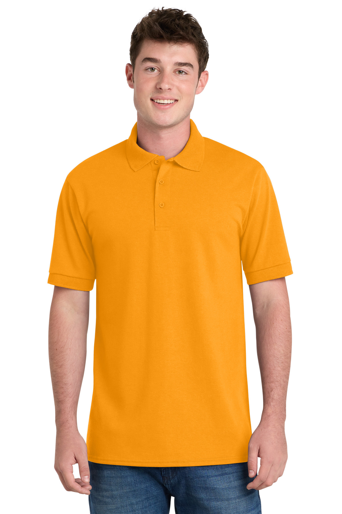 Port & Co Core Blend Jersey Knit Polo. KP55 126