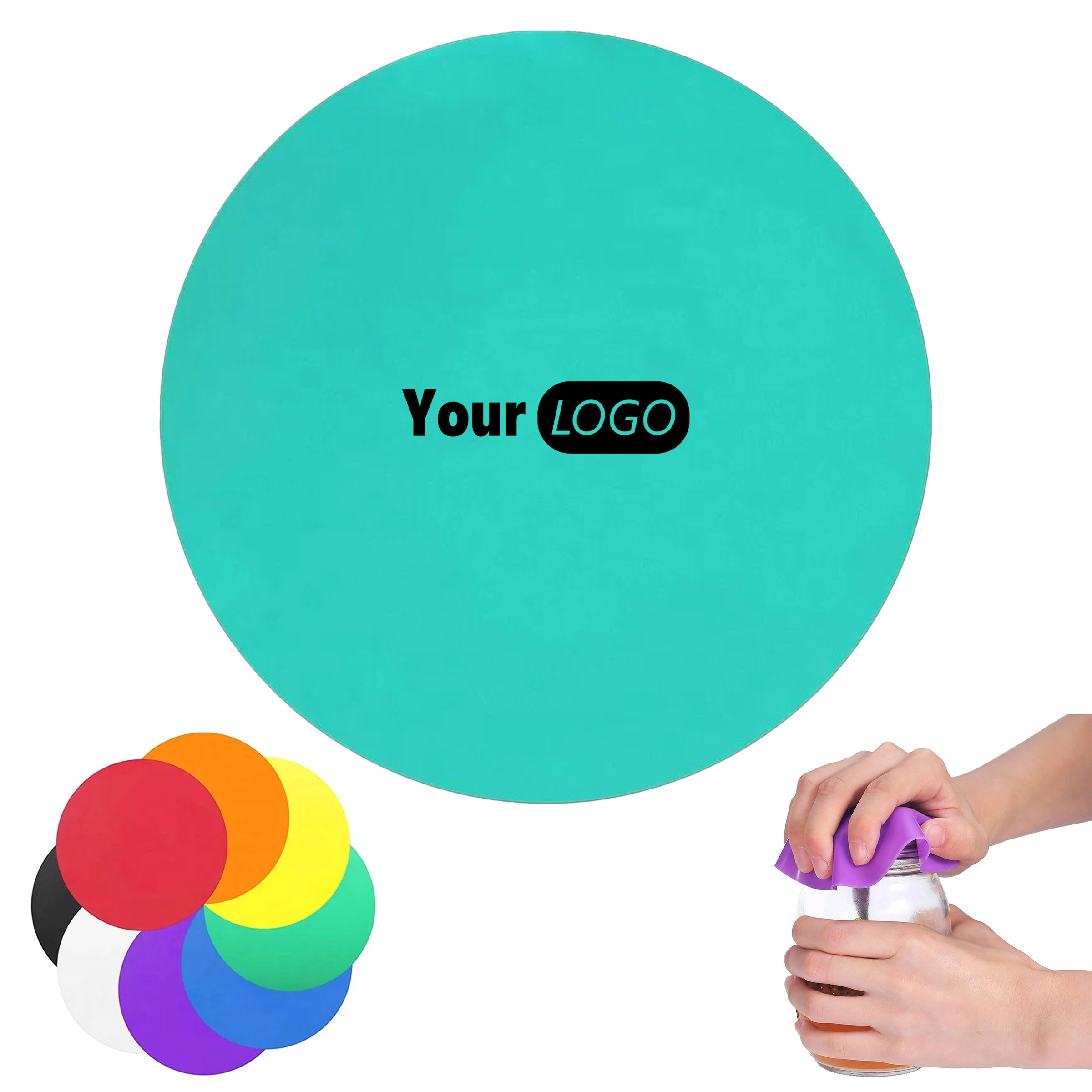 Silicone Custom Easy-Grip Non-Slip Jar Opener 3