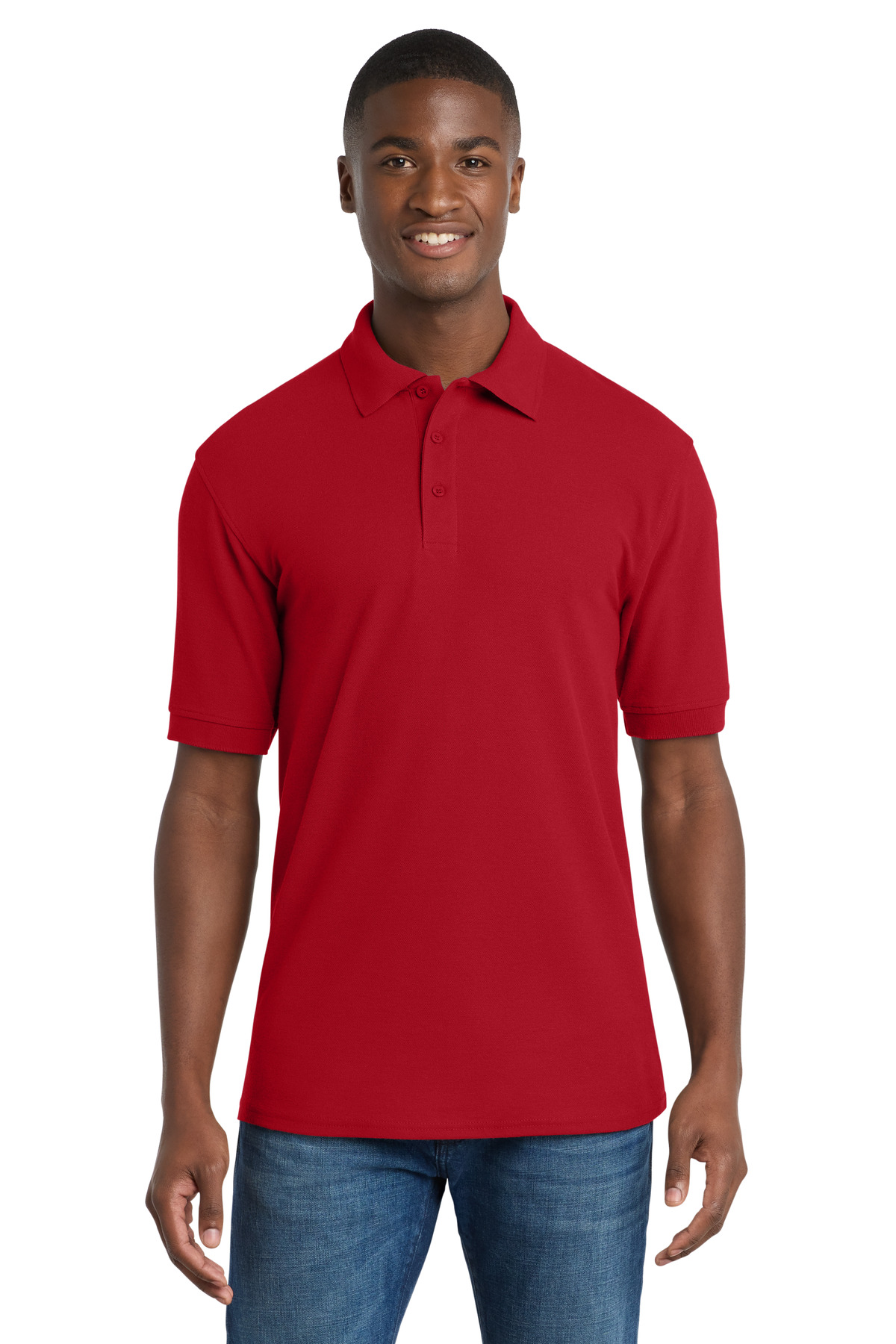 Port & Co Core Blend Pique Polo. KP155 8