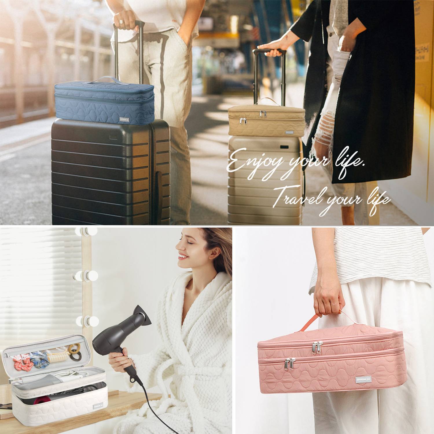 Double-Layer Travel Carrying Case 8