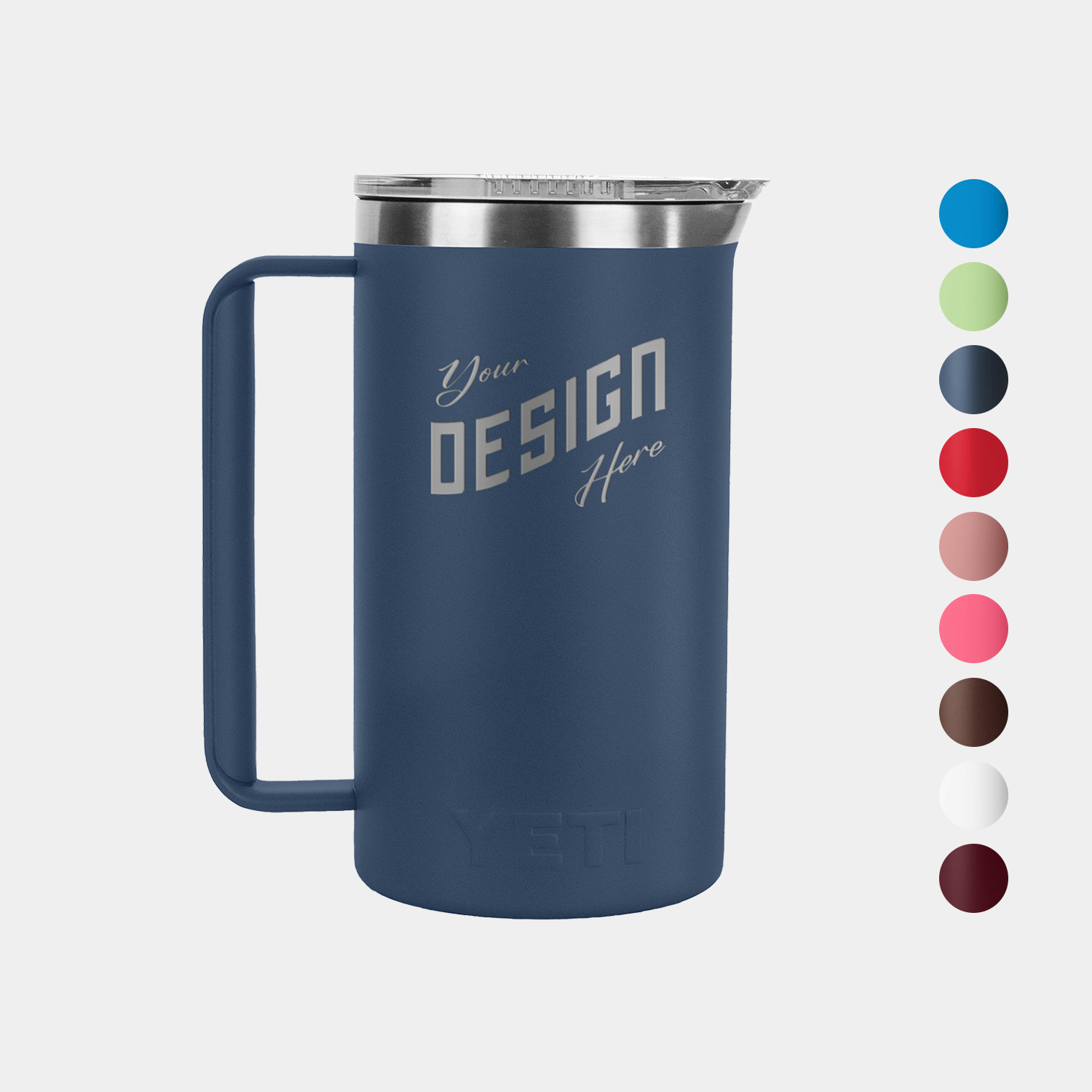 34 Oz YETI® Stainless Steel Insulated French Press w/ Twist Lock Lid 1
