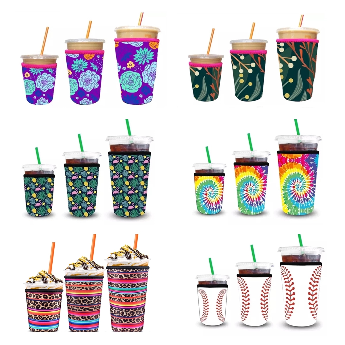 Neoprene Coffee Cup Sleeve Small 3