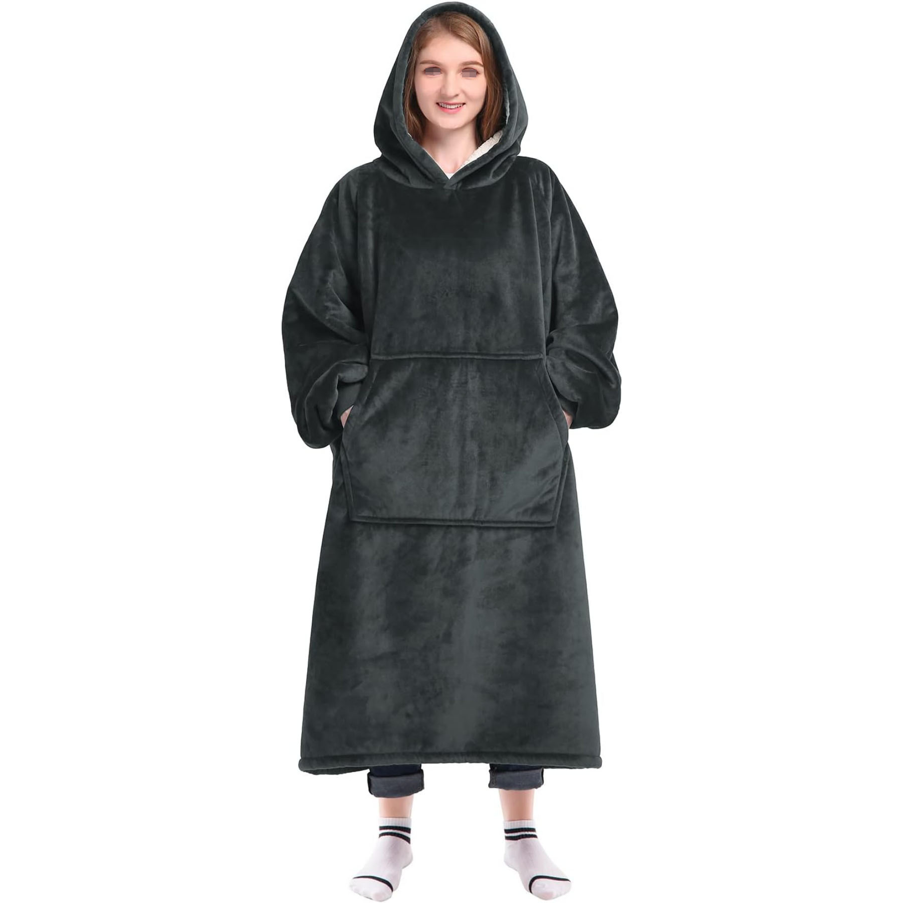 Unisex Wearable Blanket Hoodie 17