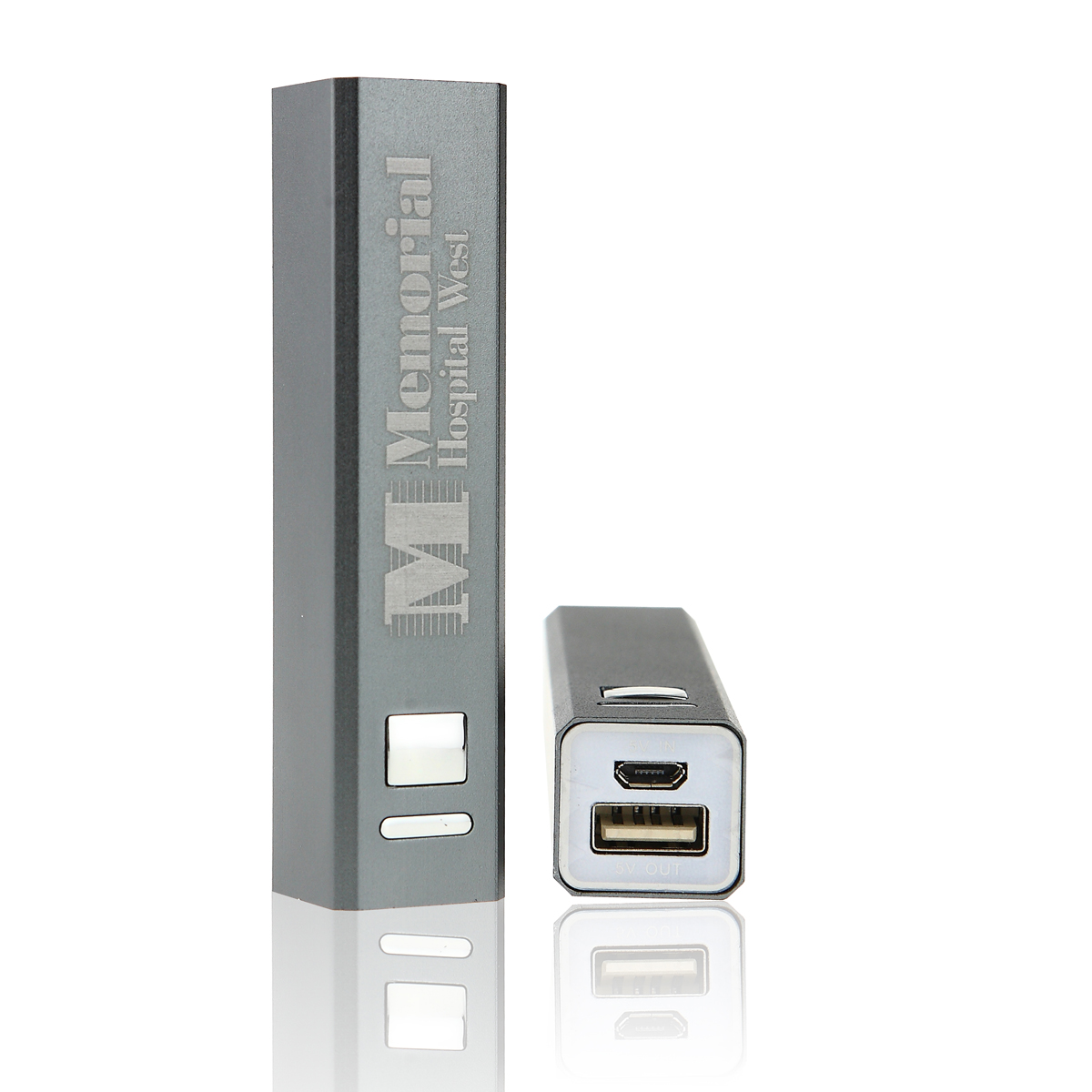 Madison UL Certified 220mAh Power Bank/ Square (Gunmetal)