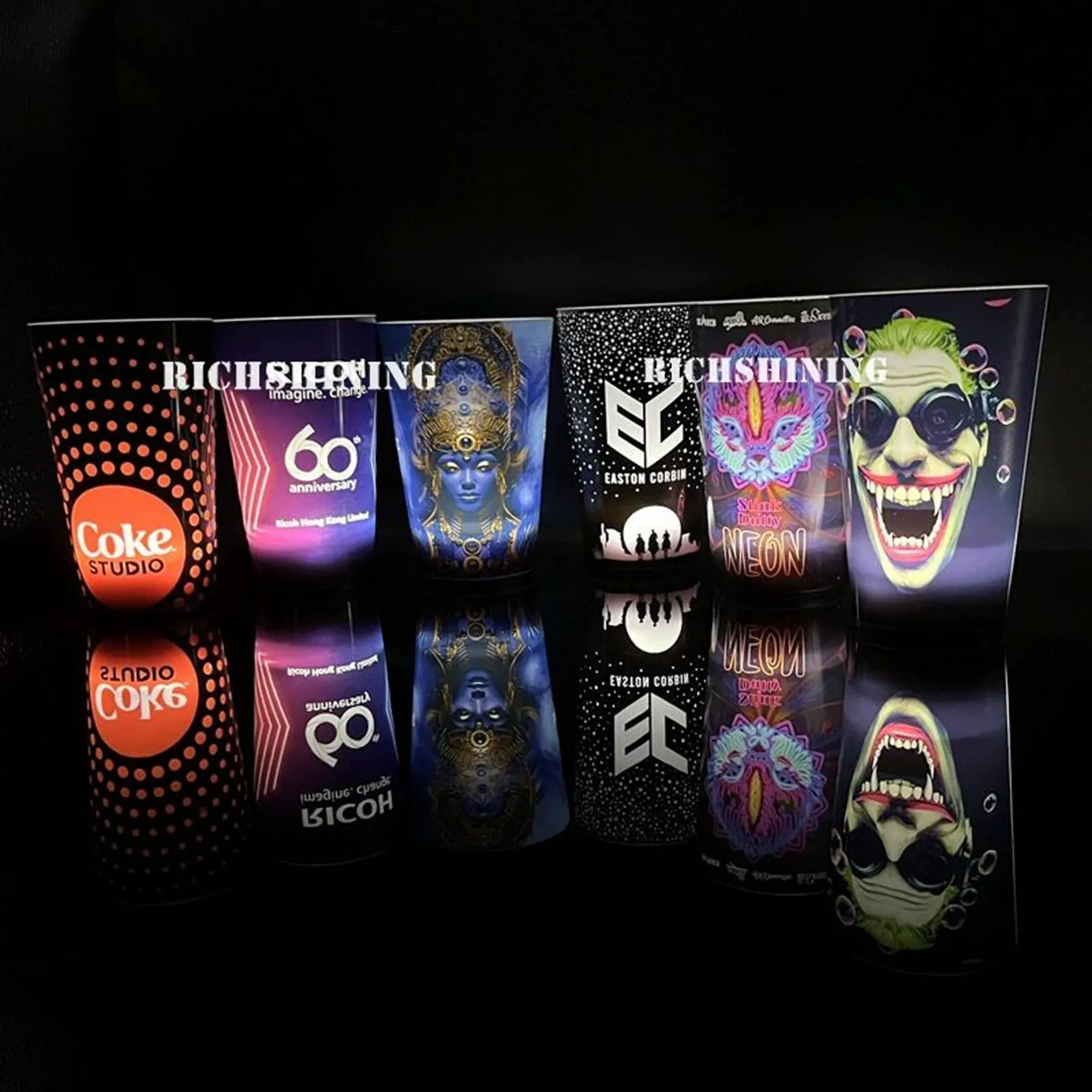 Plastic 16 Oz. LED Cup for Bar Night Club Party 8