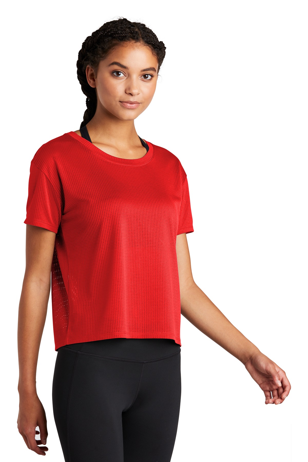 Sport-Tek Women's PosiCharge Draft Crop Tee. LST411 16