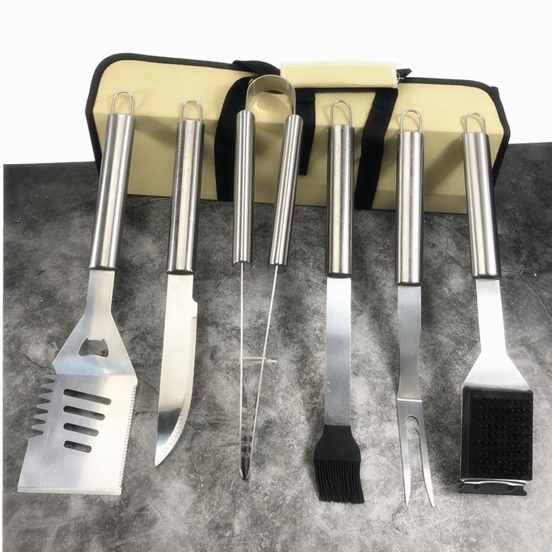 BBQ Tools 5 Pcs Set with Case 3