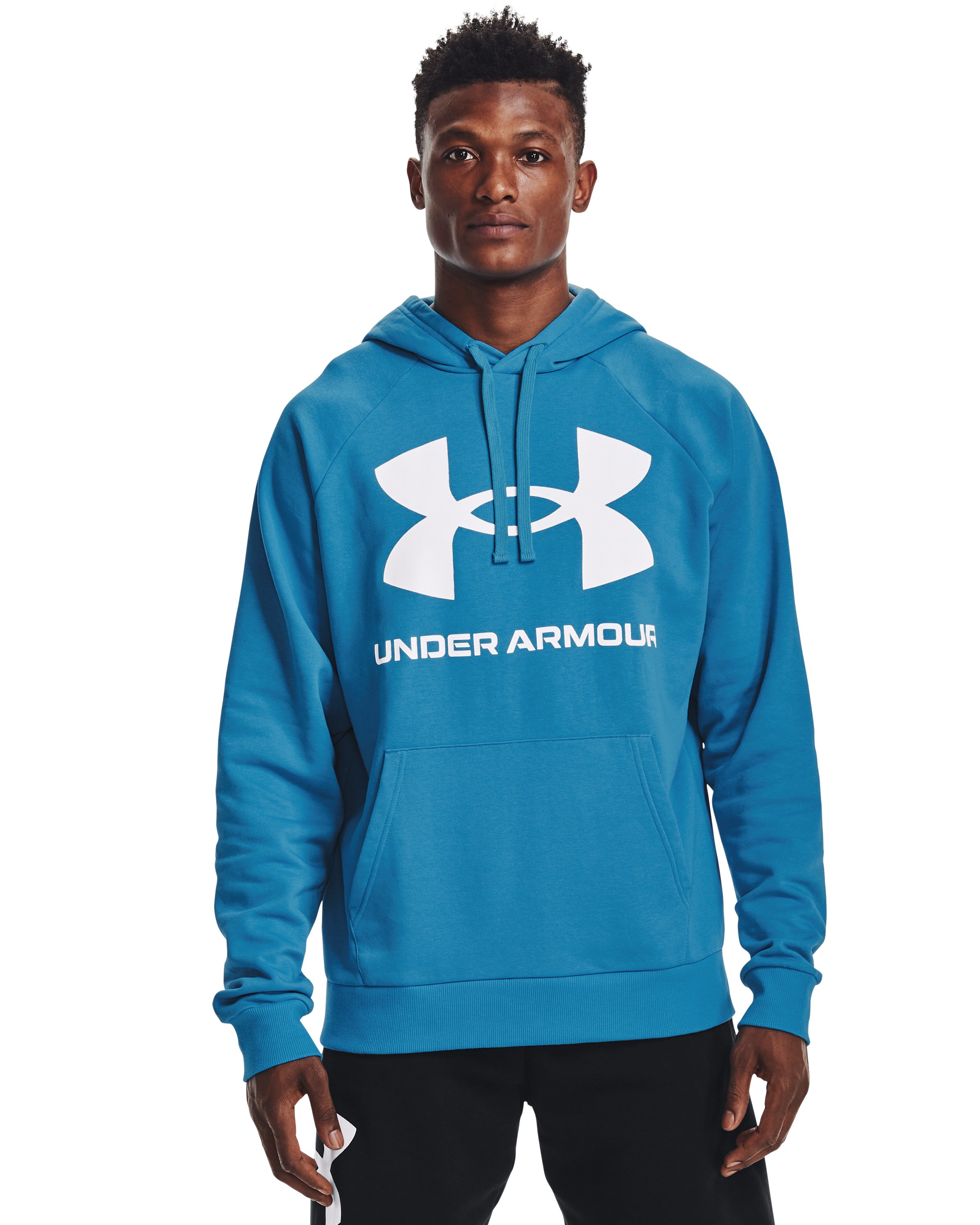 UA Rival Fleece Big Logo Men's Hoodie, custom hoodie or sweatshirt with logo imprint 20