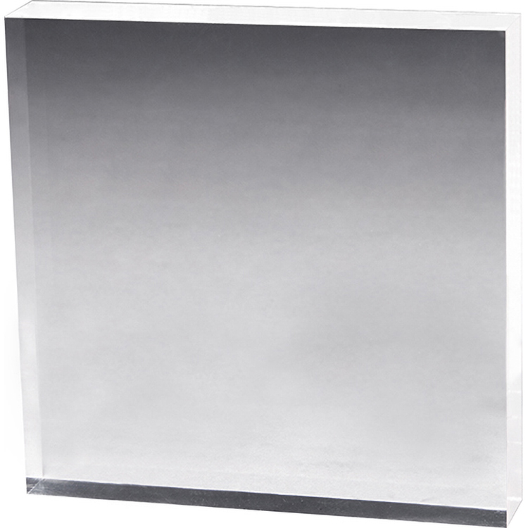 Clear Square Paperweight 3/4" Acrylic (4" x 4") Full Colour PhotoImage 2
