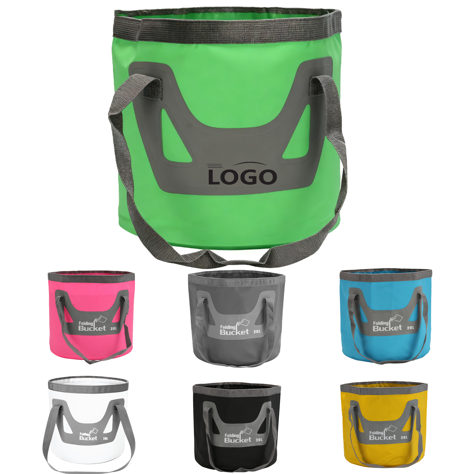 New Foldable Fishing Bucket Outdoor Portable 2