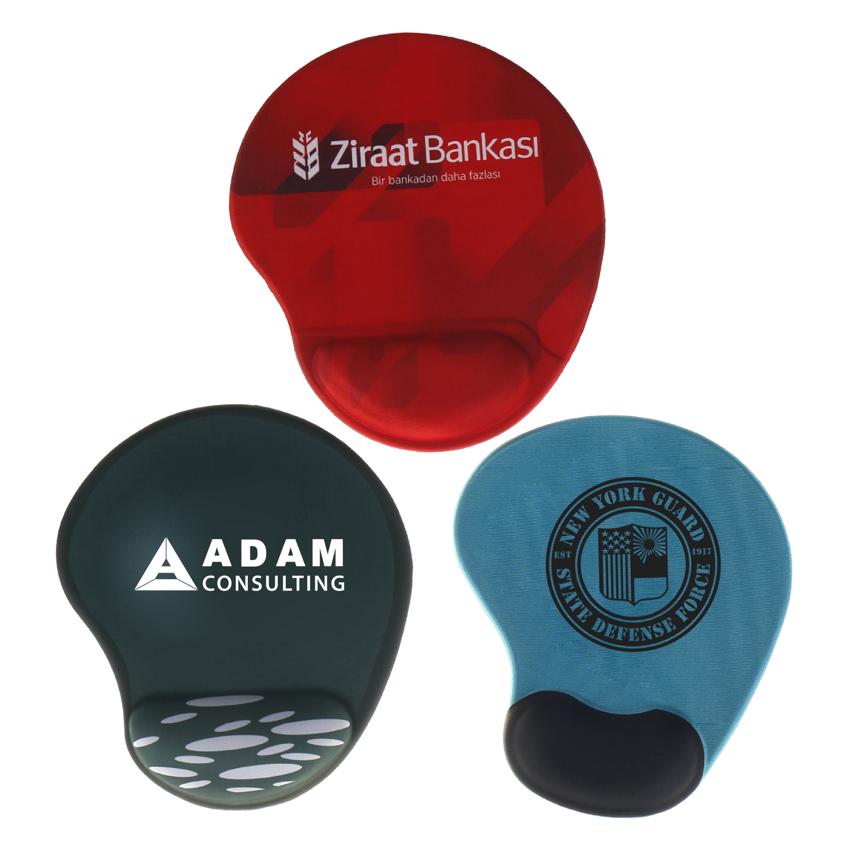 Oval Customizable Lightweight Mouse Pad With Ergonomic Support 6