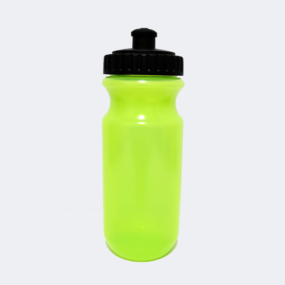 22 Oz. Plastic Sports Water Bottle w/ Push Pull Cap 4