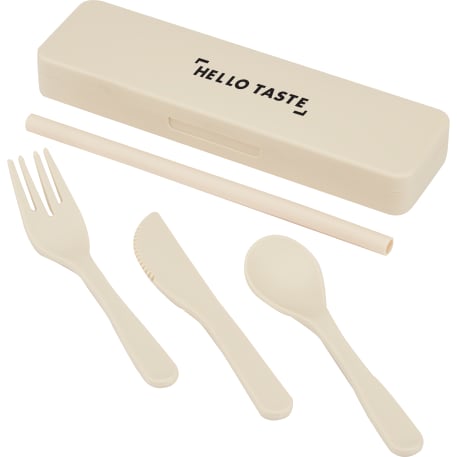 Recycled Plastic Utensil To Go Set 39