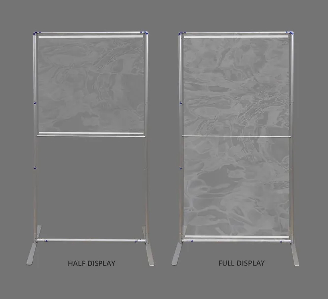 Floor Standing Sneeze Shield (2.5ft x 6.5ft) 4