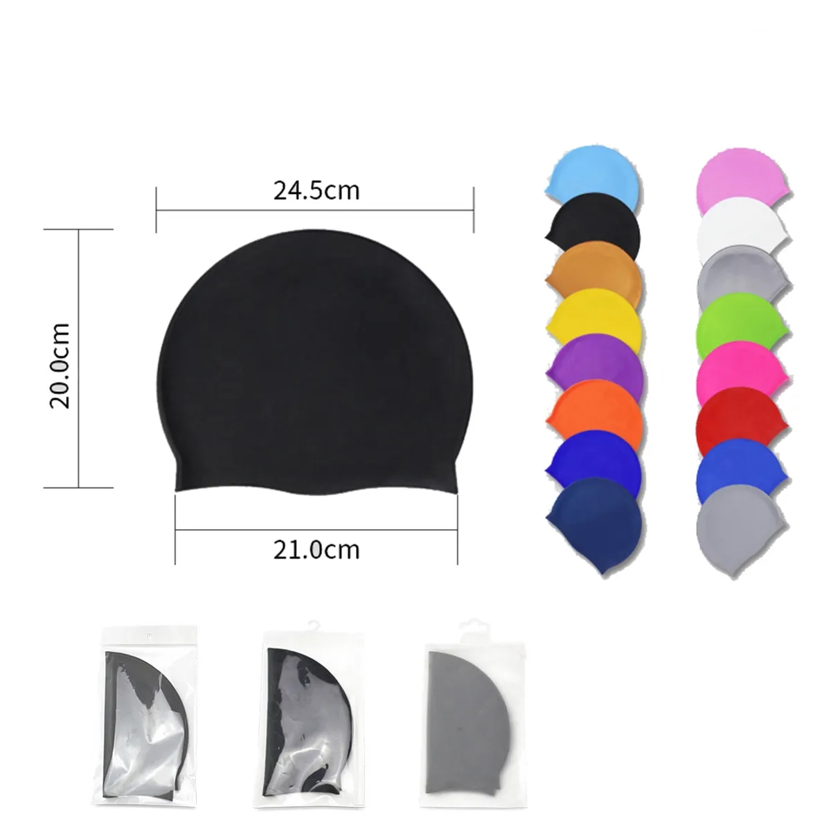 Unisex-Adult Swim Cap 2