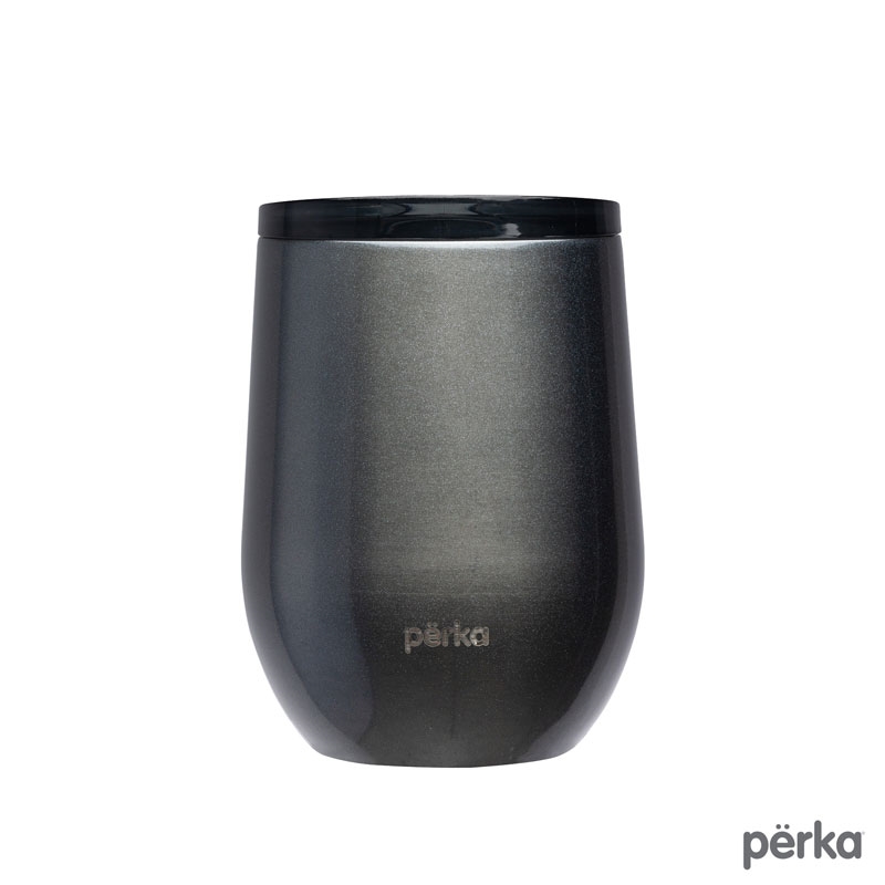 Perka® Taylor 12 oz. Double Wall, Stainless Steel Wine Mug 14