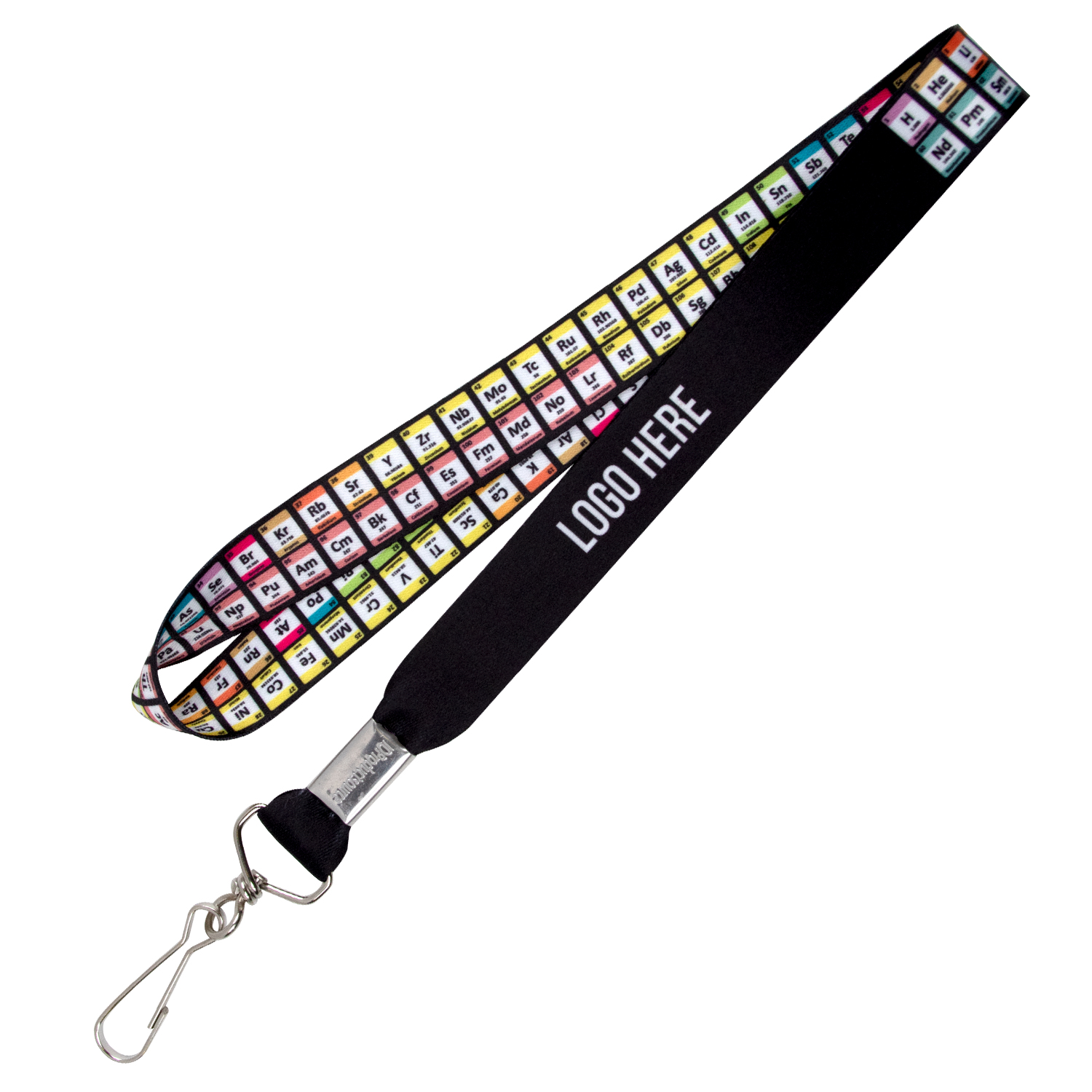 3/4" Periodic Table of Elements Sublimated Lanyard 2