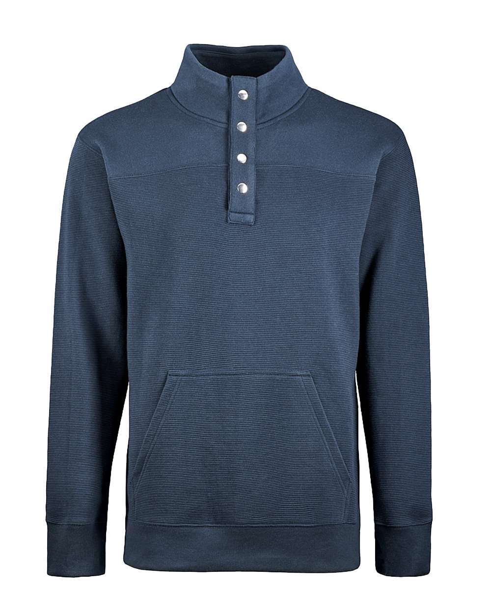 Men's Ripple Fleece Snap Sweatshirt - 8708, custom hoodie or sweatshirt with logo imprint 4