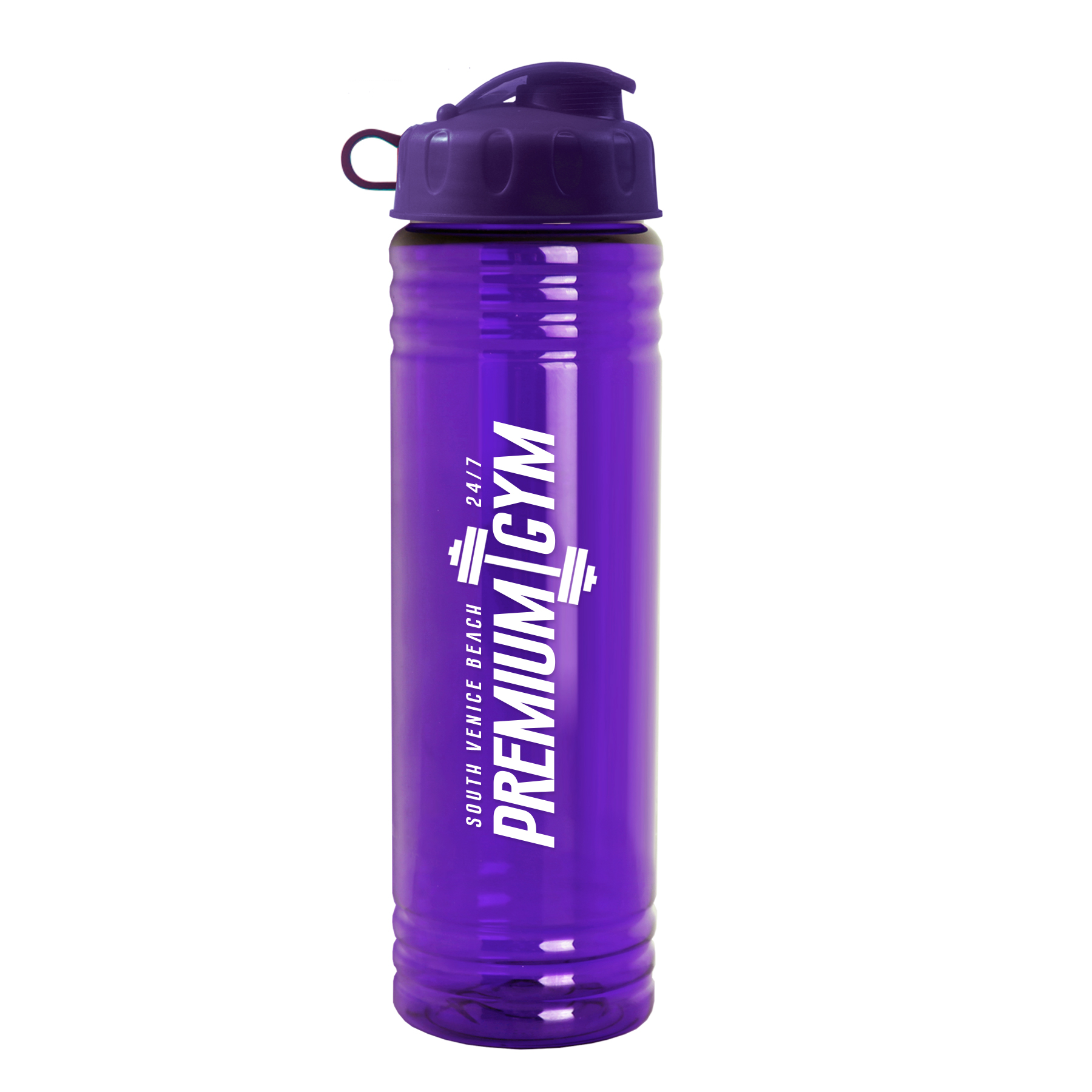 24 oz. Slim Fit Water Bottle with Flip 6