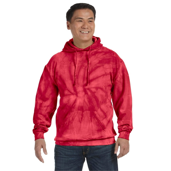 Tie-Dyed Pullover Hooded Sweatshirt 2