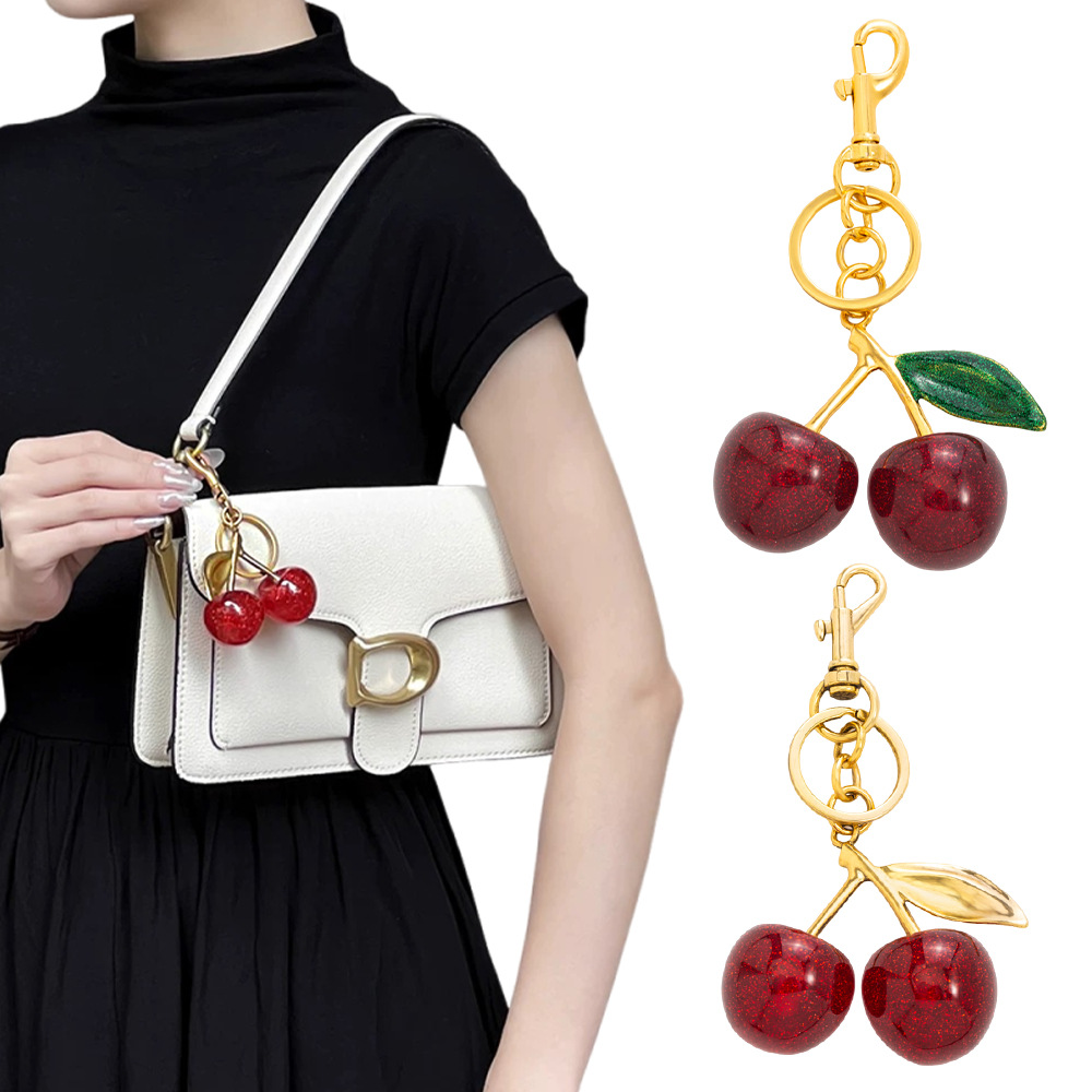 Keychain Cherry Bag Charms 8