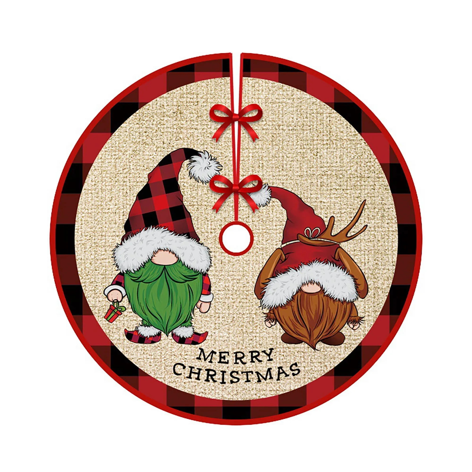 Cozy Christmas Tree Skirt MOQ 20 Multiple Sizes Available 5