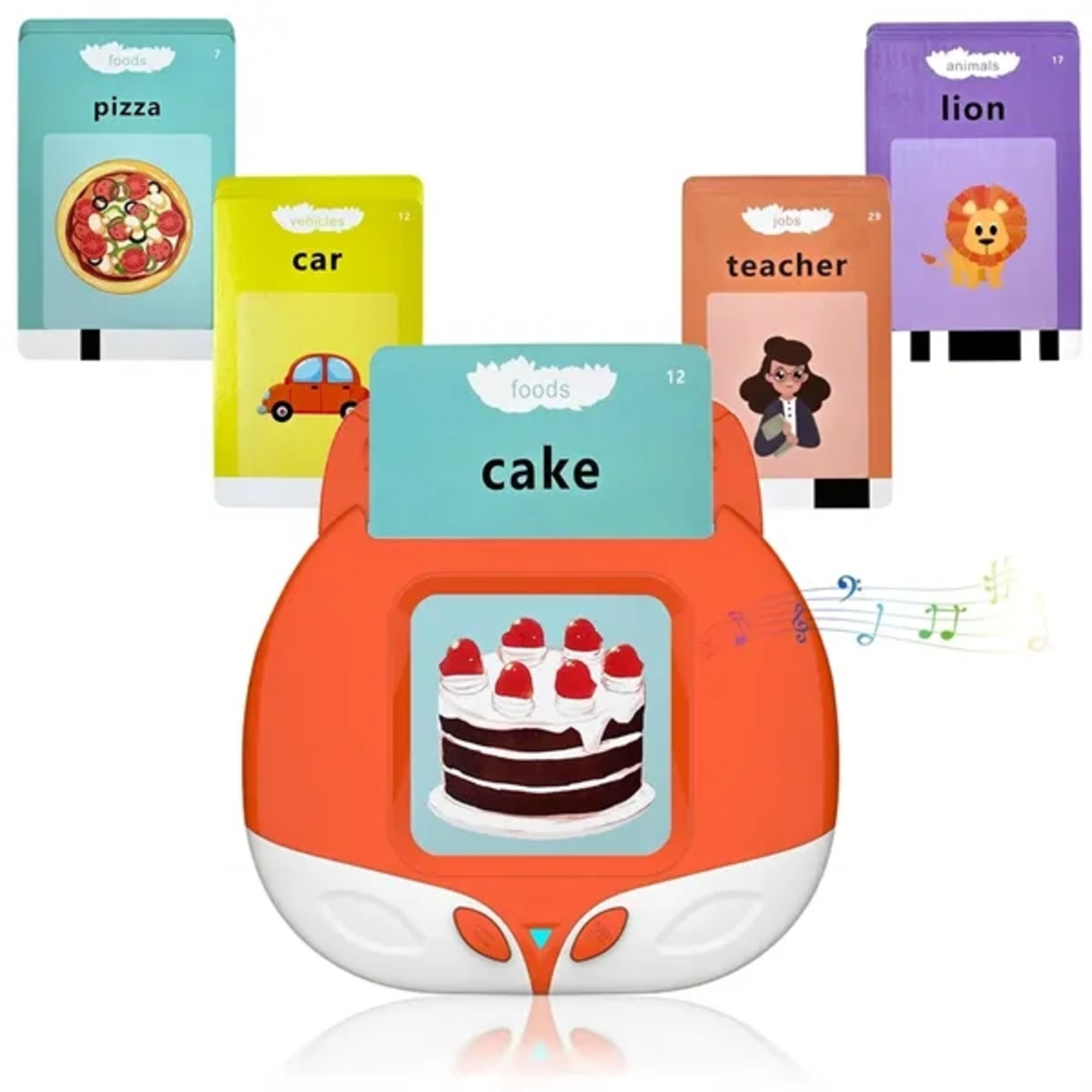 Interactive Learning Machine with 112 Sight Word Cards 1