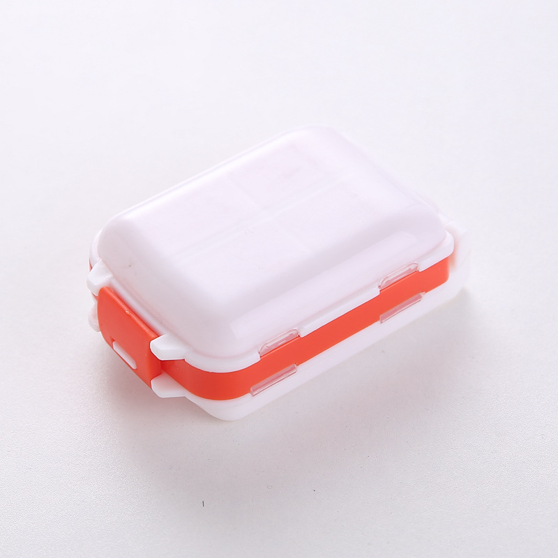 8 Compartments Pill Organizer Portable Pocket Pill Box Dispenser 20