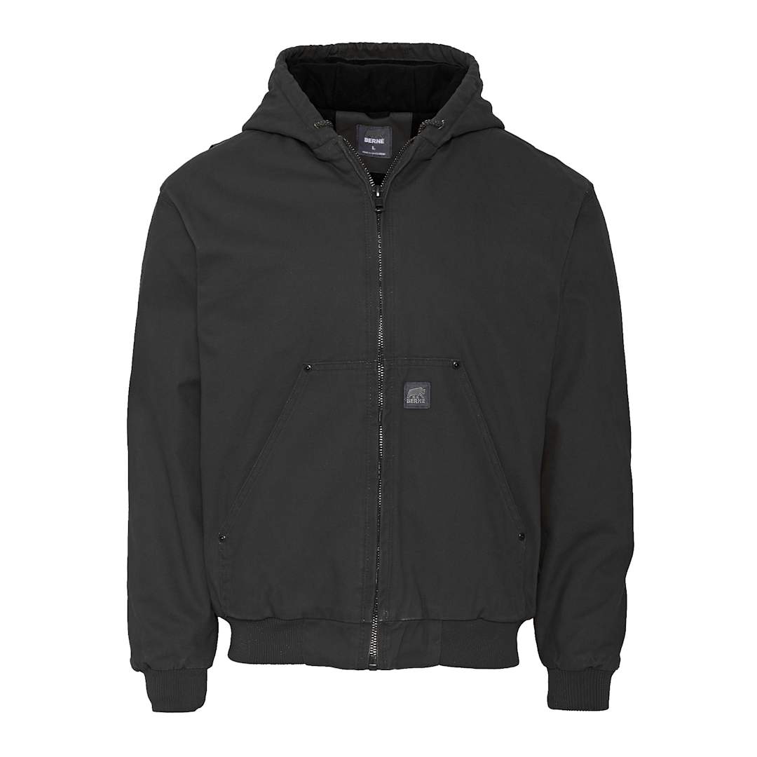 Berne Heartland Washed Duck Hooded Work Jacket 82